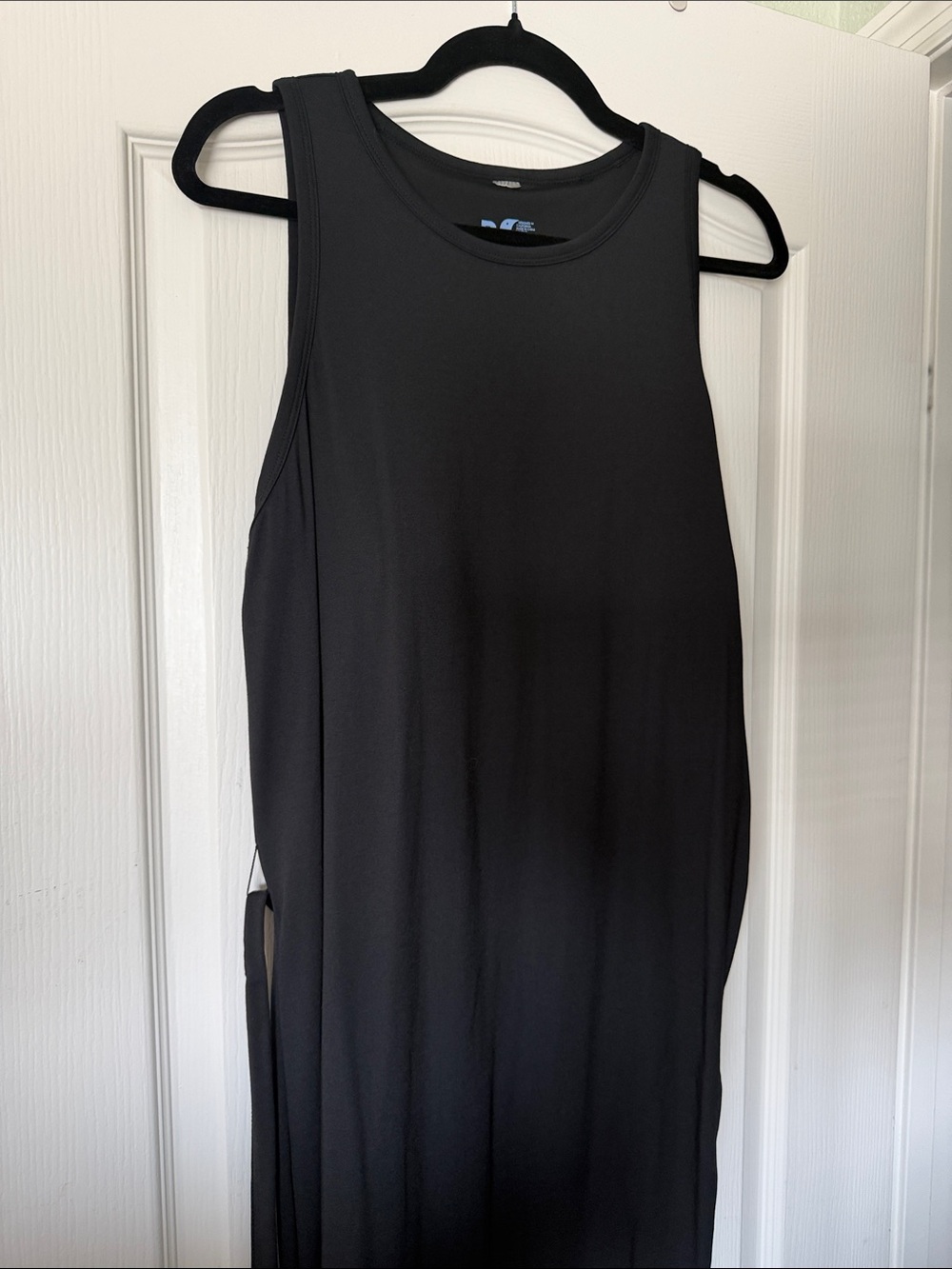 SheBird | The Rachel Black Sleeveless Midi Bra Dress